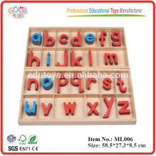 Montessori Equipment - Montessori letters of an alphabet